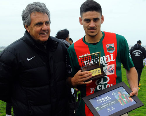 02.09.2018 Matias Coccaro ganó el premio