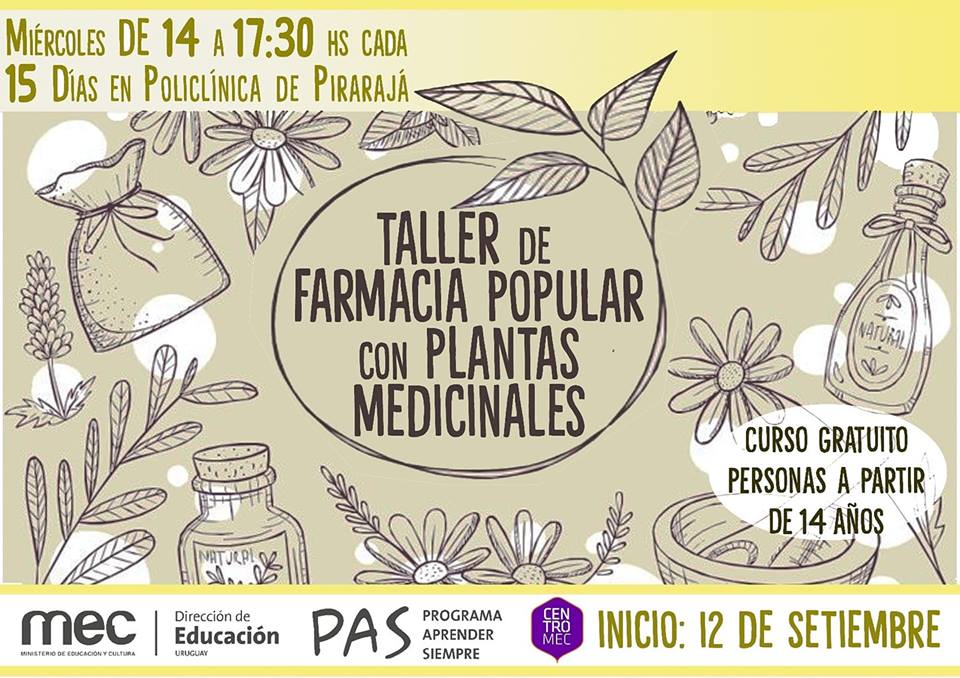 11.09.2018 Taller de farmacia popular en Pirarajá