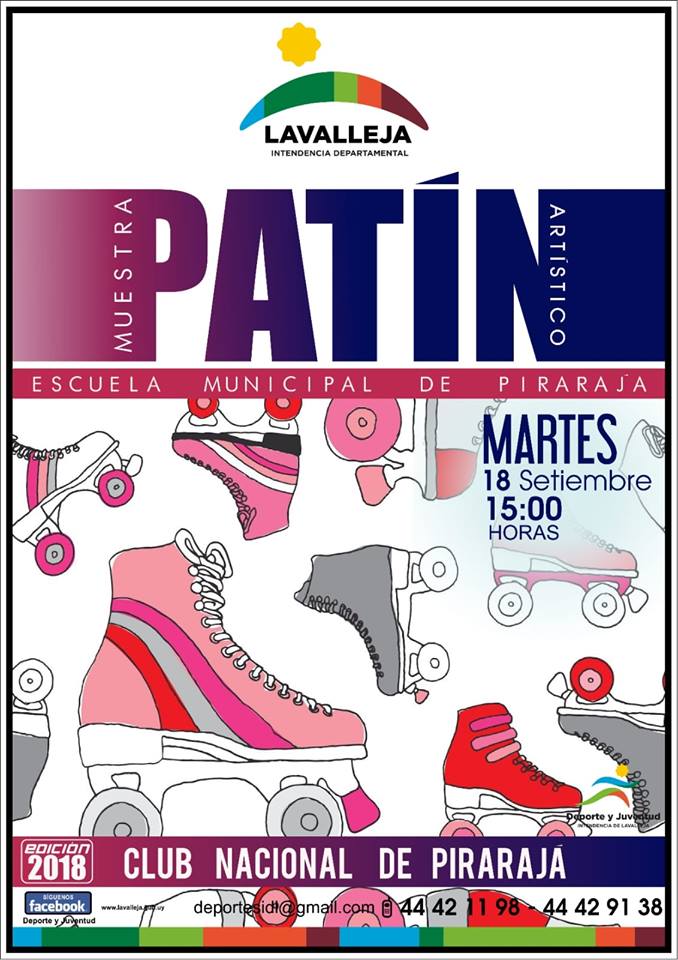 17.09.2018 Muestra de patín artístico en Pirarajá