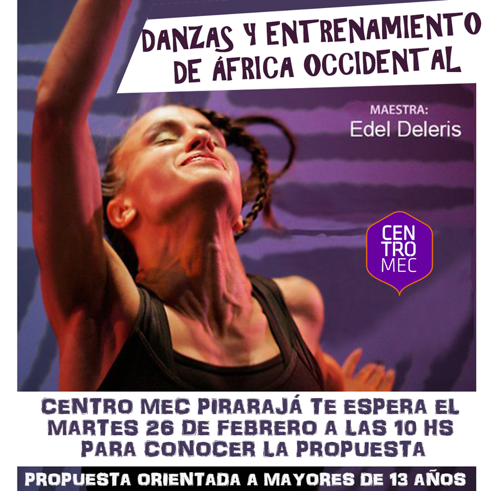 11.02.2019 Danzas y entrenamiento de África Occidental en Pirarajá