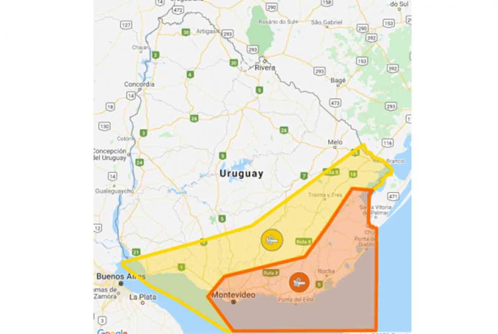 14.04.2020 Alerta amarilla por vientos fuertes afecta a Pirarajá