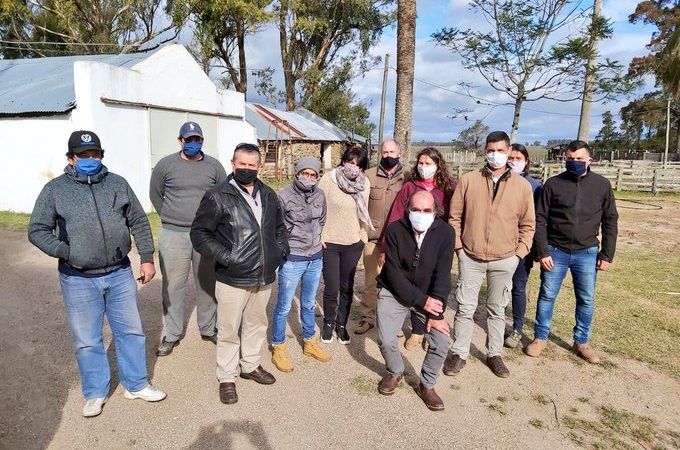 01.06.2020 Consejero Freddy Amaro visitó la Escuela Agraria de Pirarajá