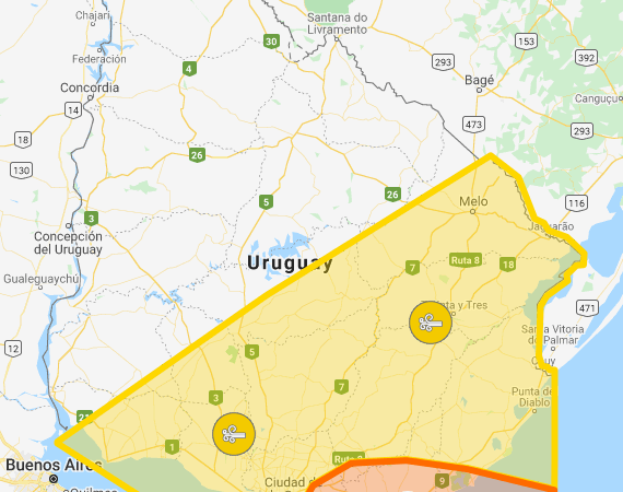 23.05.2021 Alerta naranja con vientos fuertes y persistentes en Pirarajá.
