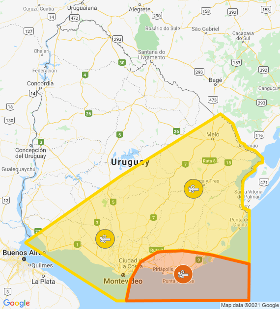 23.05.2021 Alerta naranja con vientos fuertes y persistentes en Pirarajá.