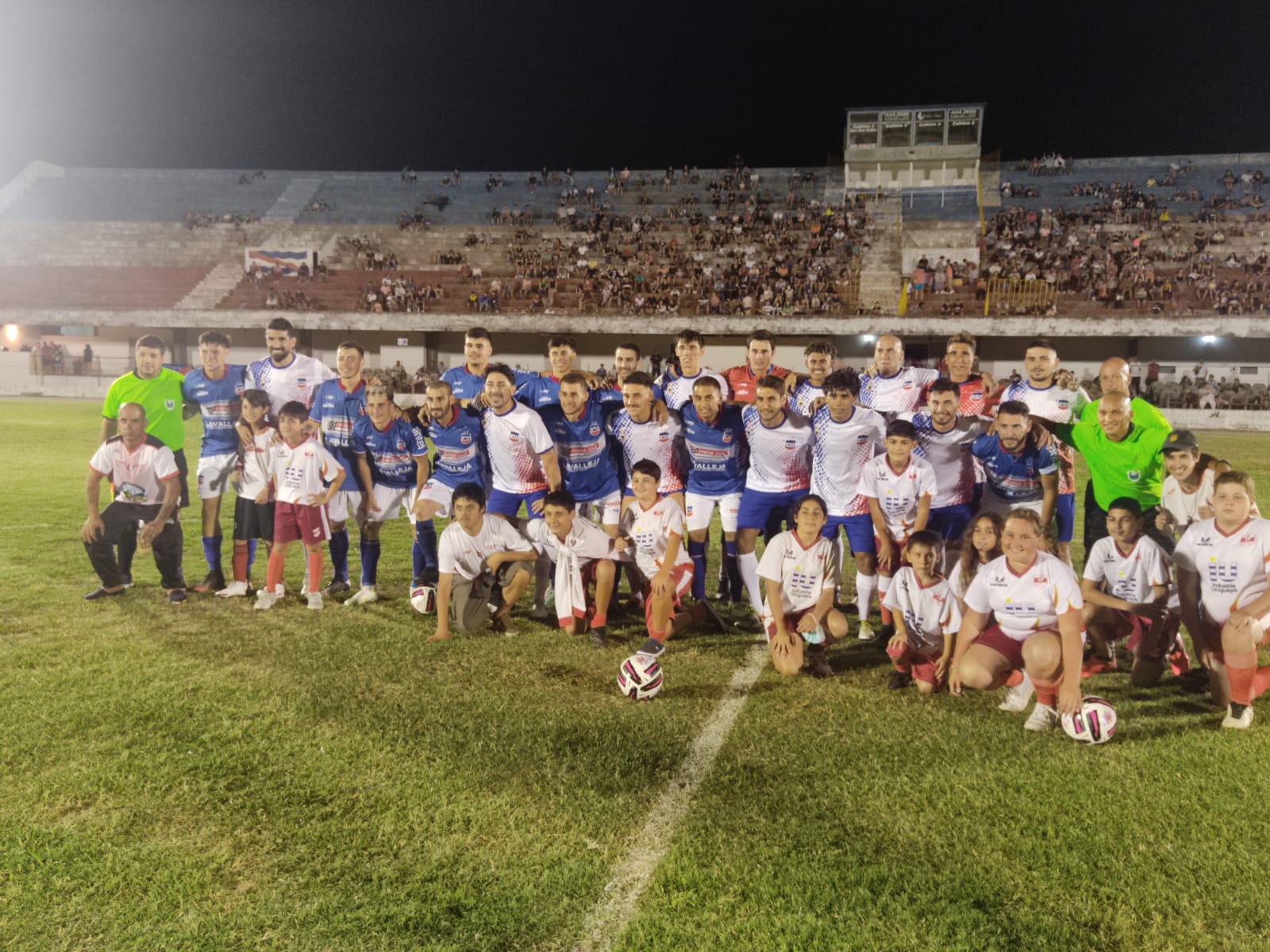 31.12.2021 Con gol de Matías Coccaro los amigos de Abreu empataron con la Selección de Lavalleja.