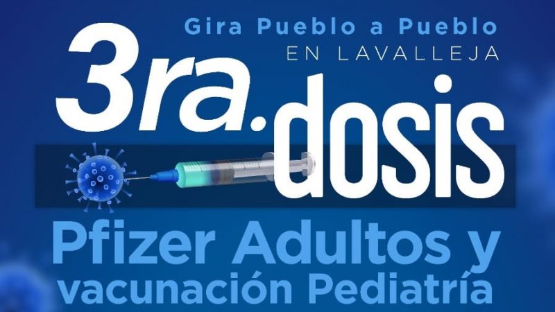 06.02.2022 Este jueves llegará la gira «Pueblo a Pueblo» de vacunación contra COVID-19 a Pirarajá