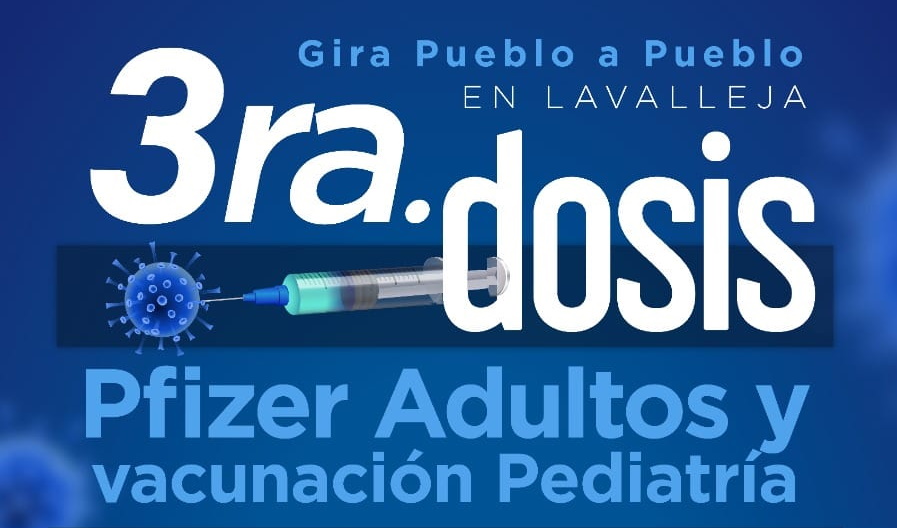 06.02.2022 Este jueves llegará la gira «Pueblo a Pueblo» de vacunación contra COVID-19 a Pirarajá