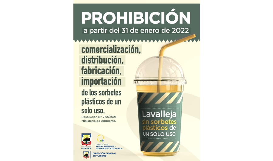 28.01.2022 A partir del 31 de enero se prohíbe la entrega de sorbitos plásticos
