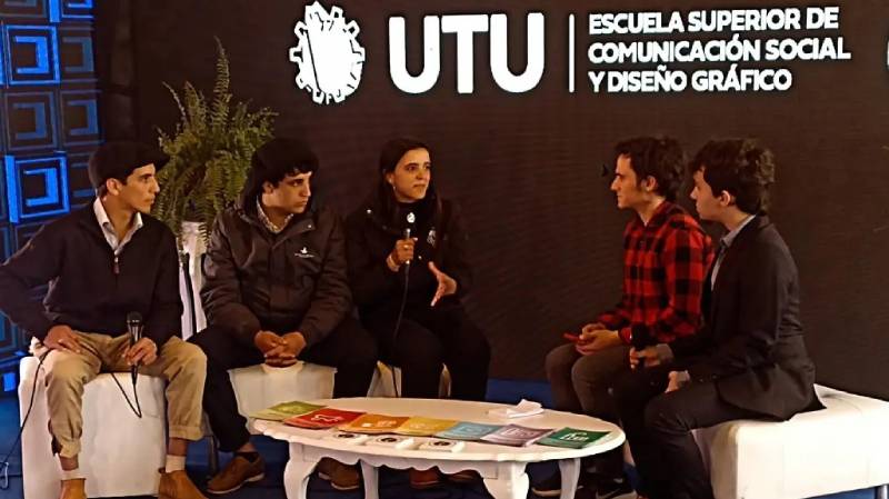 19.09.2023 Estudiantes de la Escuela Agraria Pirarajá compartieron su experiencia en la Expo Prado 2023
