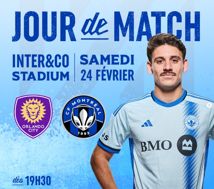 24.02.2024 Matías Coccaro debuta hoy con el CF Montreal