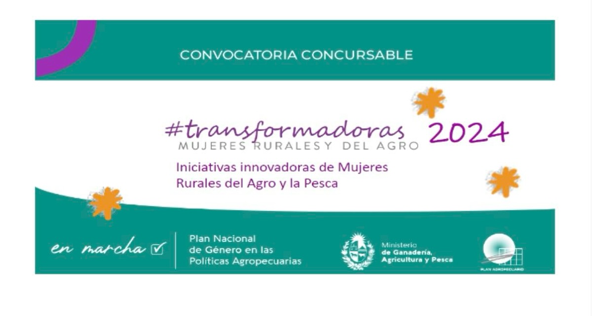 15.03.2024 Convocatoria abierta a Transformadoras 2024 para mujeres rurales y del agro