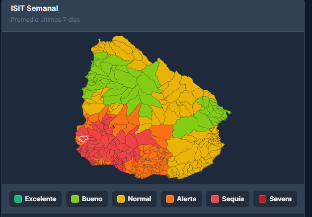 Sequía.uy: la app que ayuda a prevenir los efectos de la sequía en Uruguay