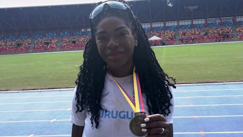 Déborah Rodríguez puso a Uruguay en lo más alto en la primera Copa Sudamericana de Medio Fondo y Fondo en atletismo: fue medalla de oro